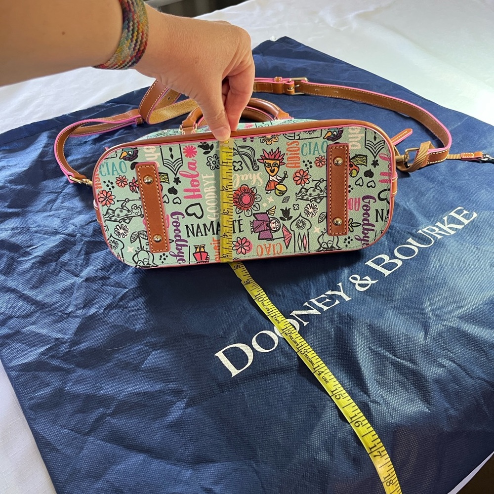 Disney It’s a Small World 2021 Satchel by Dooney & Bourke - Picture 9 of 15